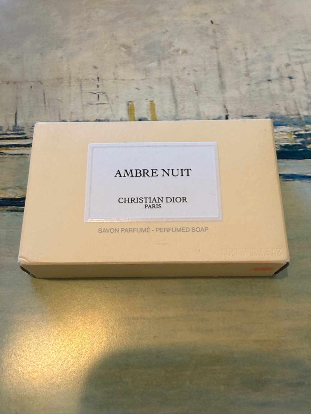 CHRISTIAN DIOR💛~AMBRE NUIT Perfumed Soap🛁Luxury Collection Privee CD Line 💛